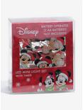 Disney Mickey Mouse And Minnie Mouse Holiday String Lights, , alternate