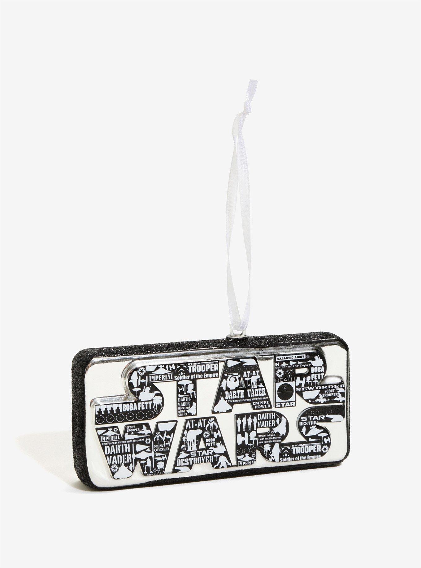 Star Wars Logo Christmas Tree Ornament, , alternate