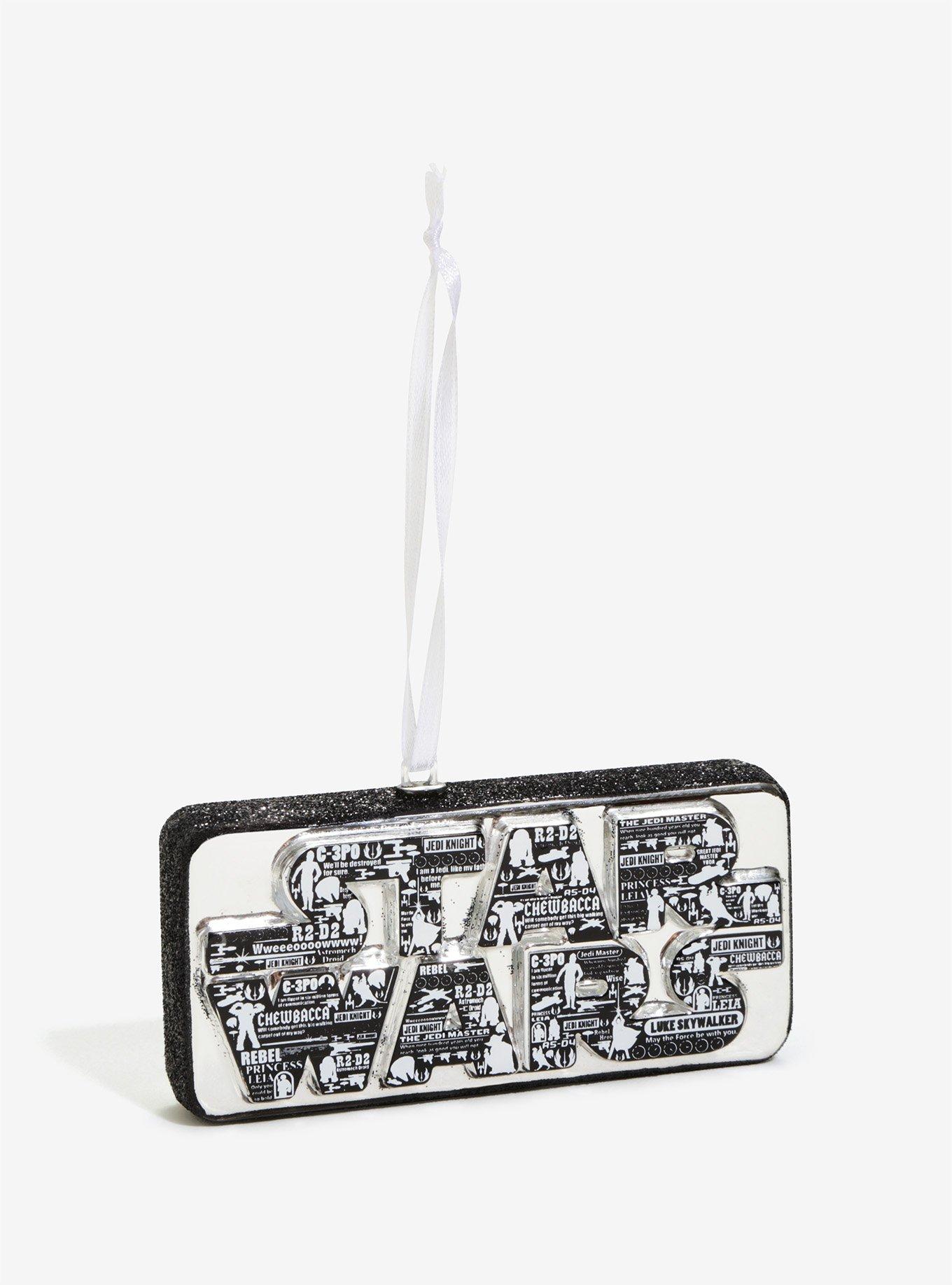 Star Wars Logo Christmas Tree Ornament, , alternate