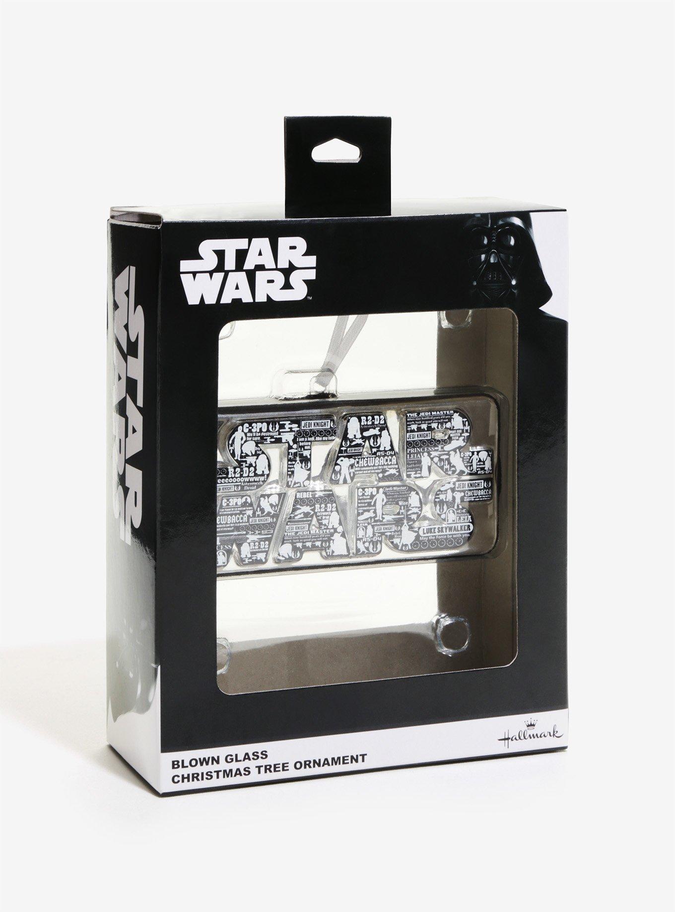 Star Wars Logo Christmas Tree Ornament, , alternate