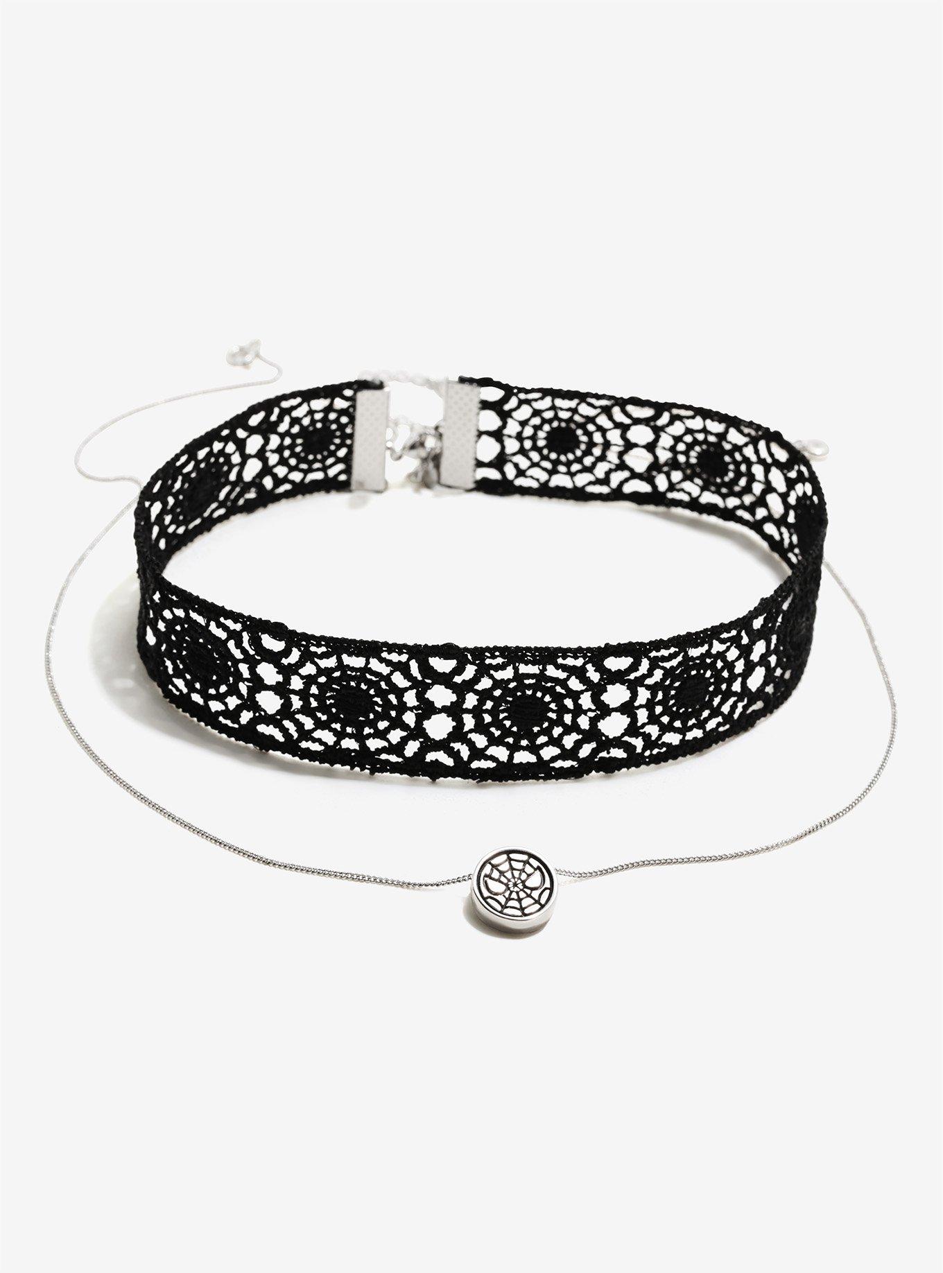 Marvel Spider-Man Choker & Necklace Set, , alternate