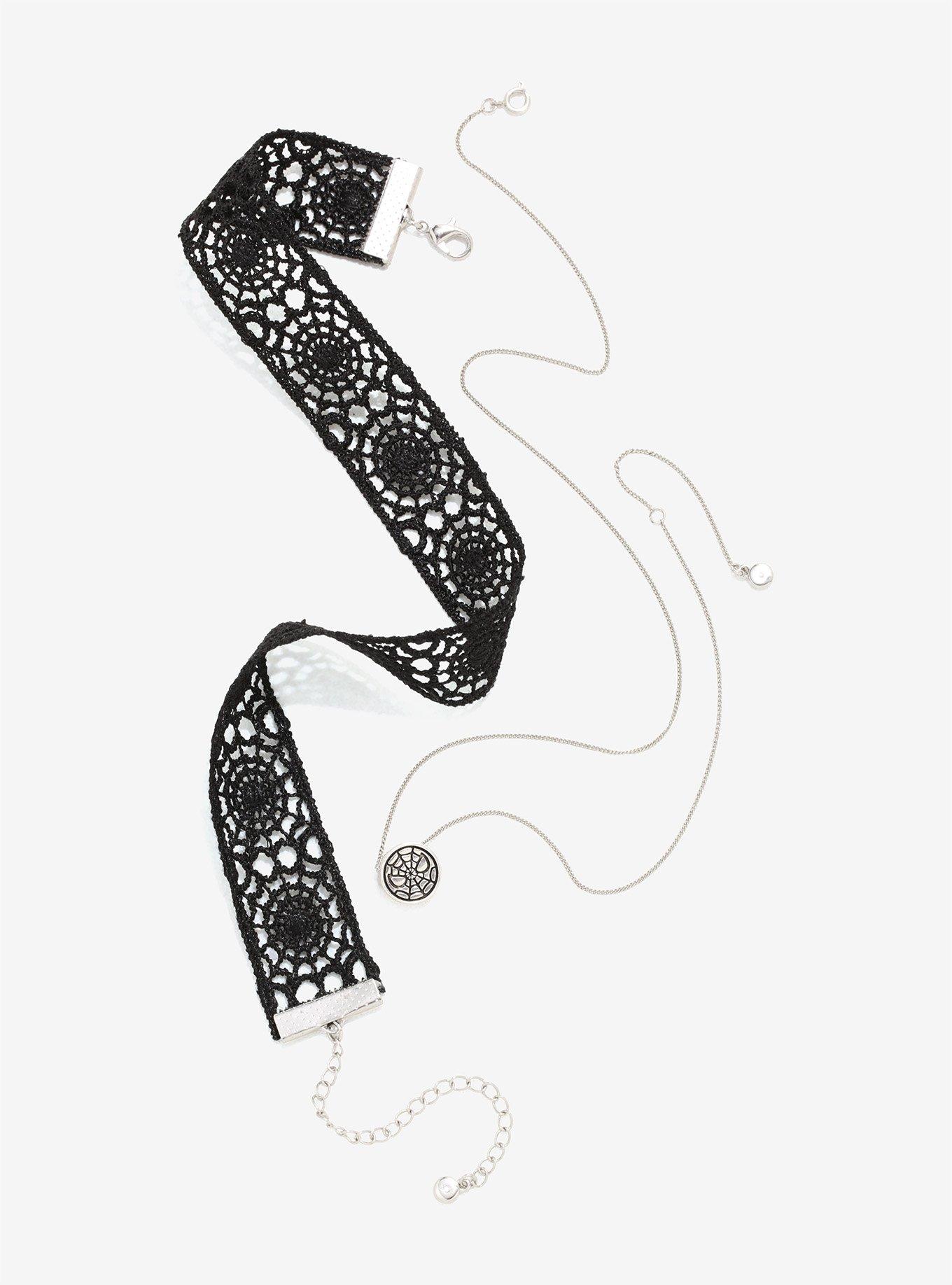 Marvel Spider-Man Choker & Necklace Set, , alternate