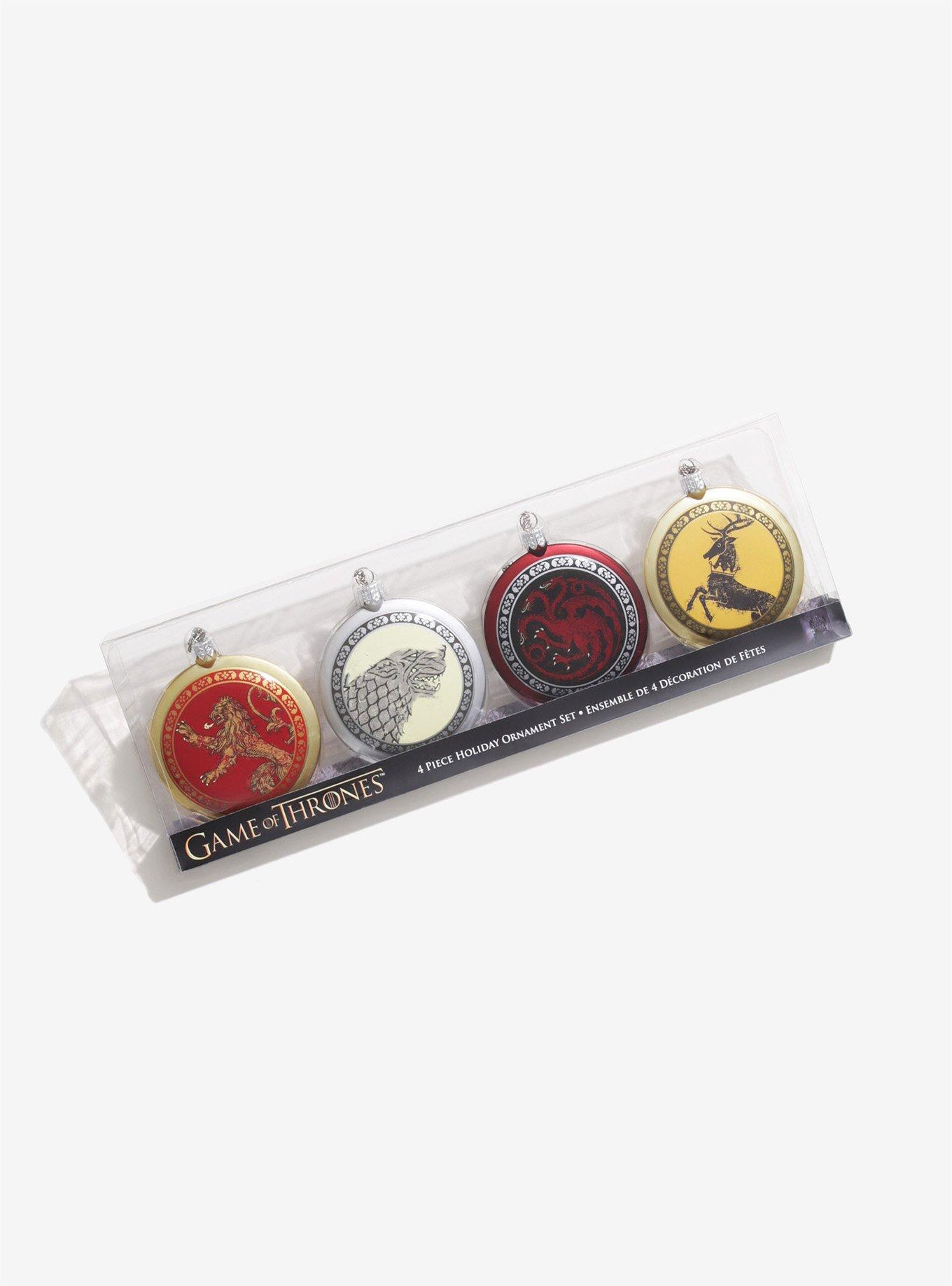 Game Of Thrones House Sigil Ornaments, , alternate