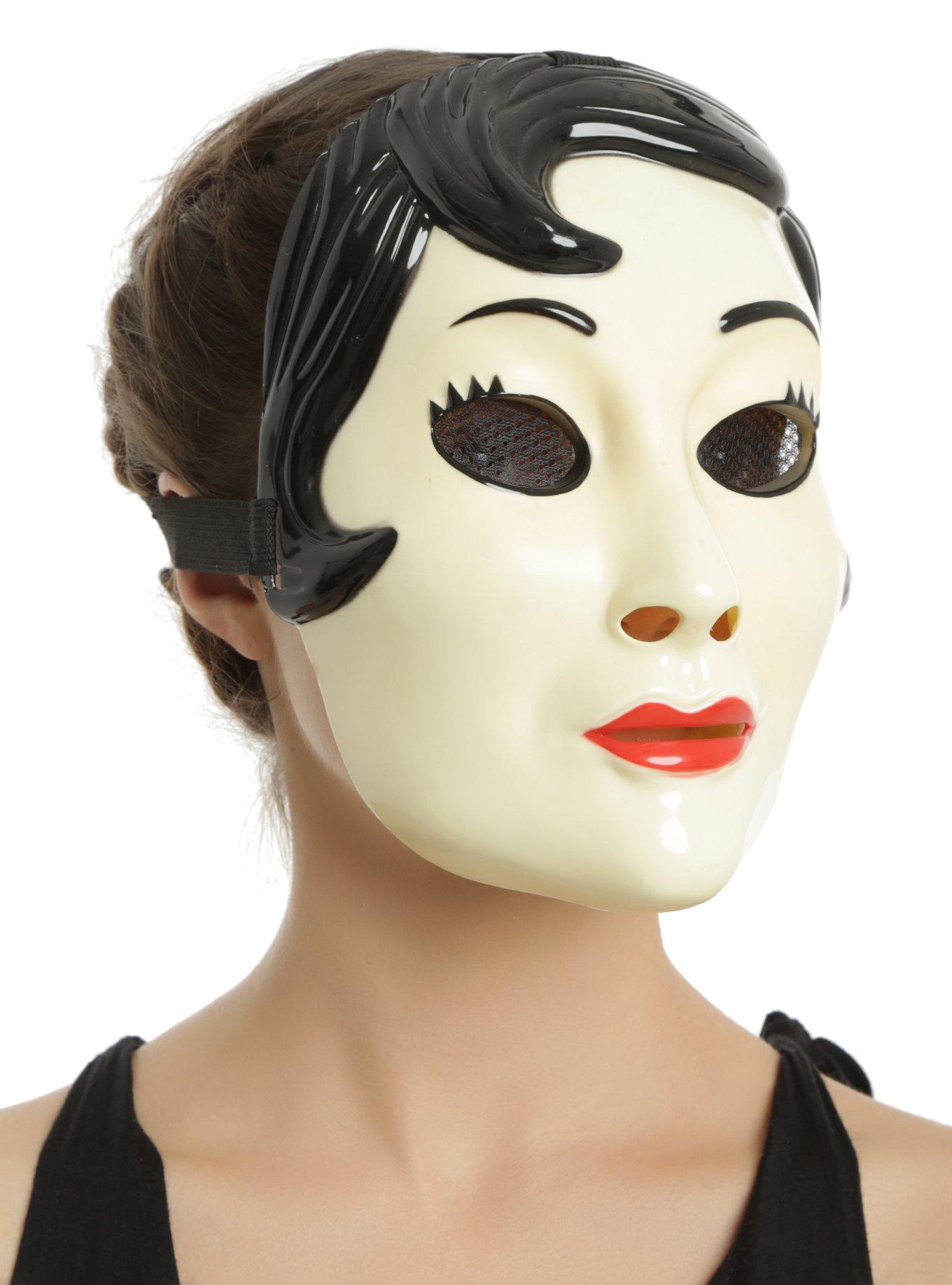 Retro Girl Mask, , alternate
