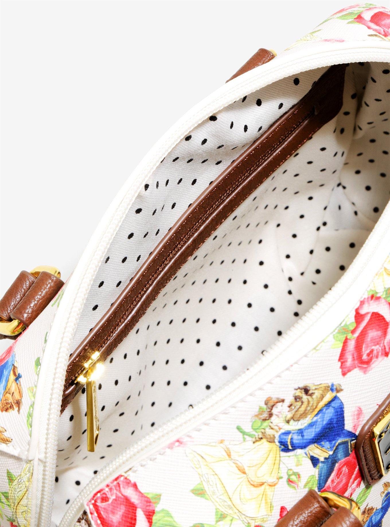 Loungefly Disney Beauty And The Beast Dancing Floral Barrel Bag - BoxLunch Exclusive, , alternate