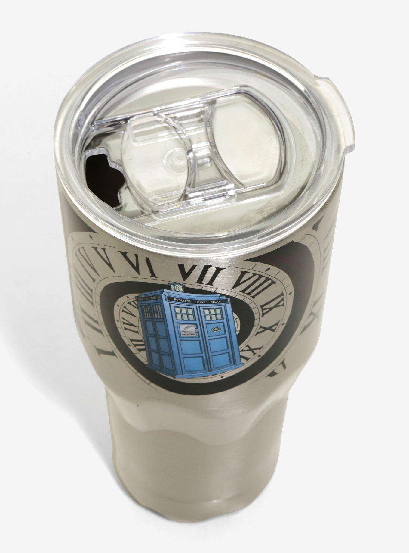 Doctor Who TARDIS Stainless Steel Vacuum Tumbler, , alternate