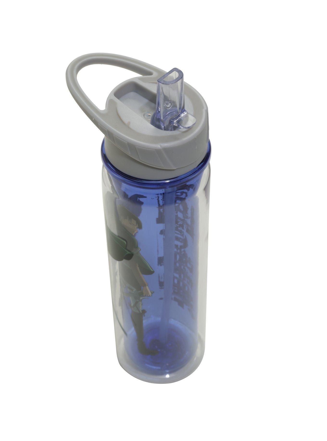 Attack On Titan Eren Levi Scouting Regiment Water Bottle, , alternate