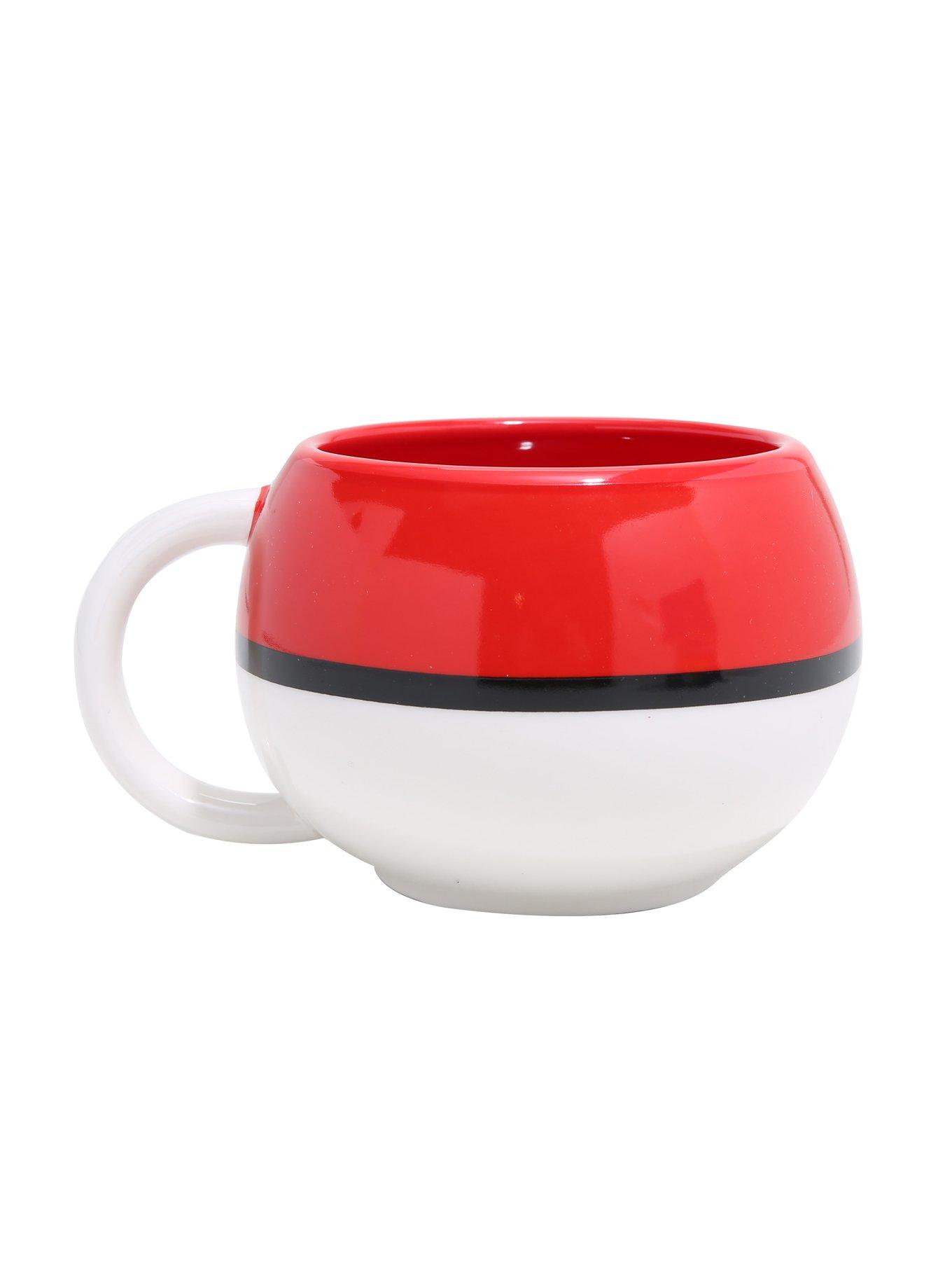 Pokemon Poke Ball Molded Ceramic Mug, , alternate