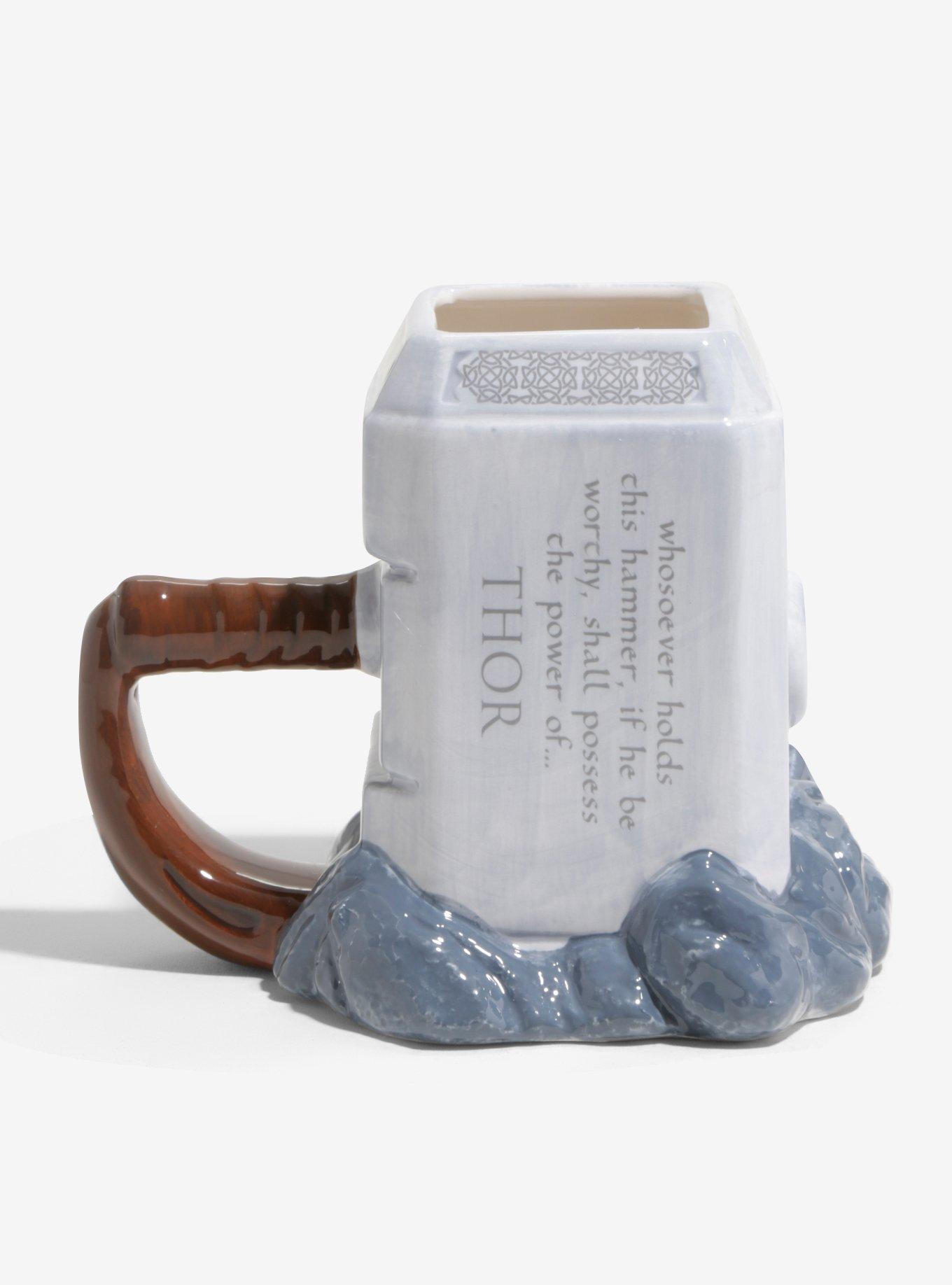 Marvel The Avengers Thor Mjolnir Mug, , alternate