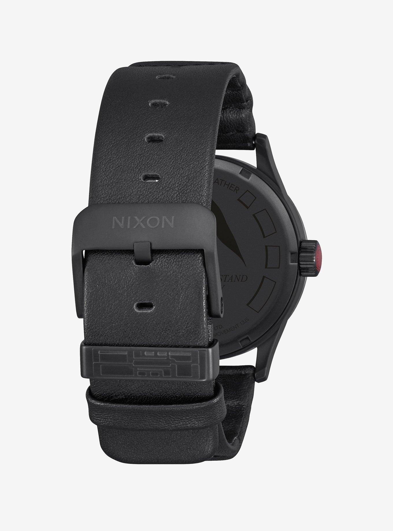 Nixon Star Wars Kylo Ren Leather Sentry Watch, , alternate
