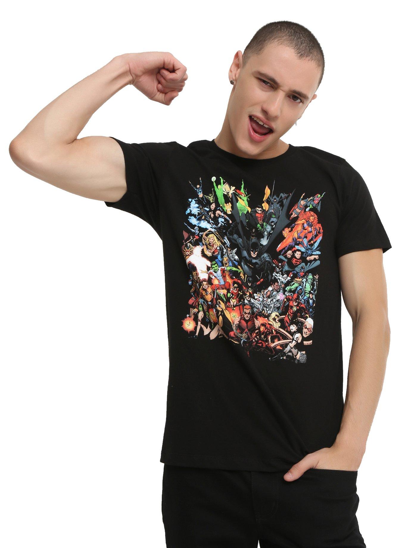 DC Comics Justice League Flying Squad T-Shirt, , alternate