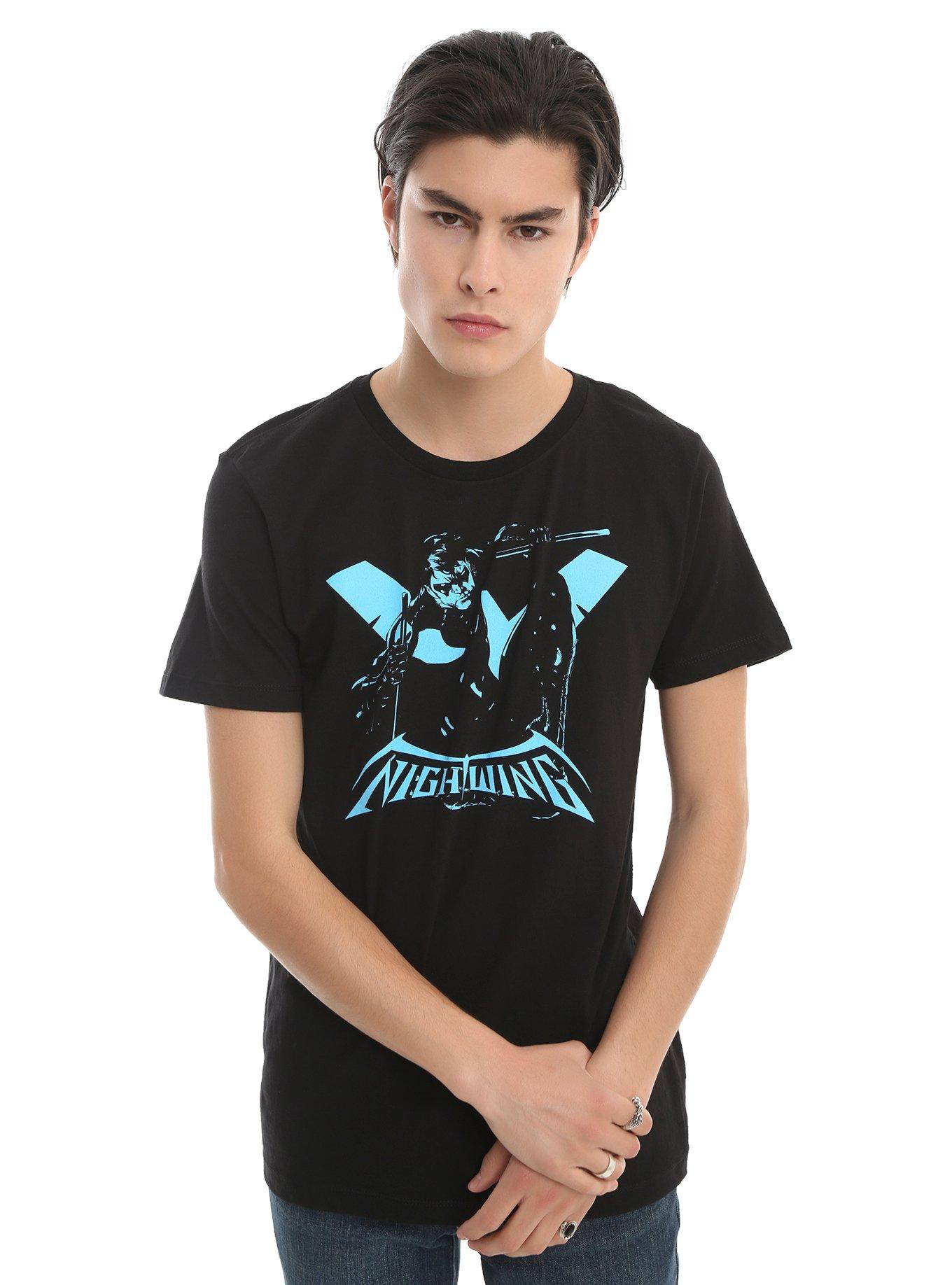 DC Comics Nightwing Squat T-Shirt, , alternate