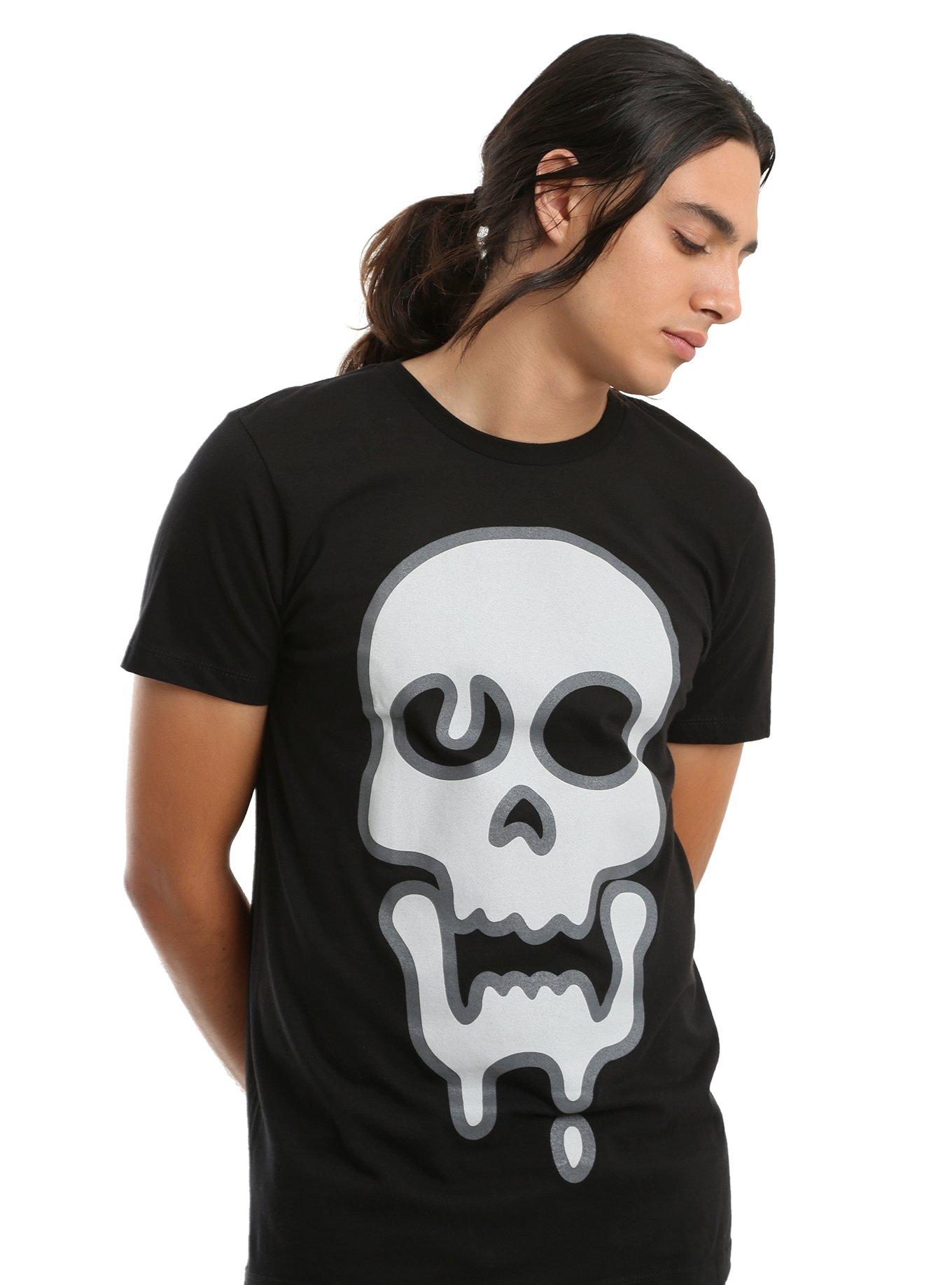 Gravity Falls Nate Skull Cosplay T-Shirt, , alternate
