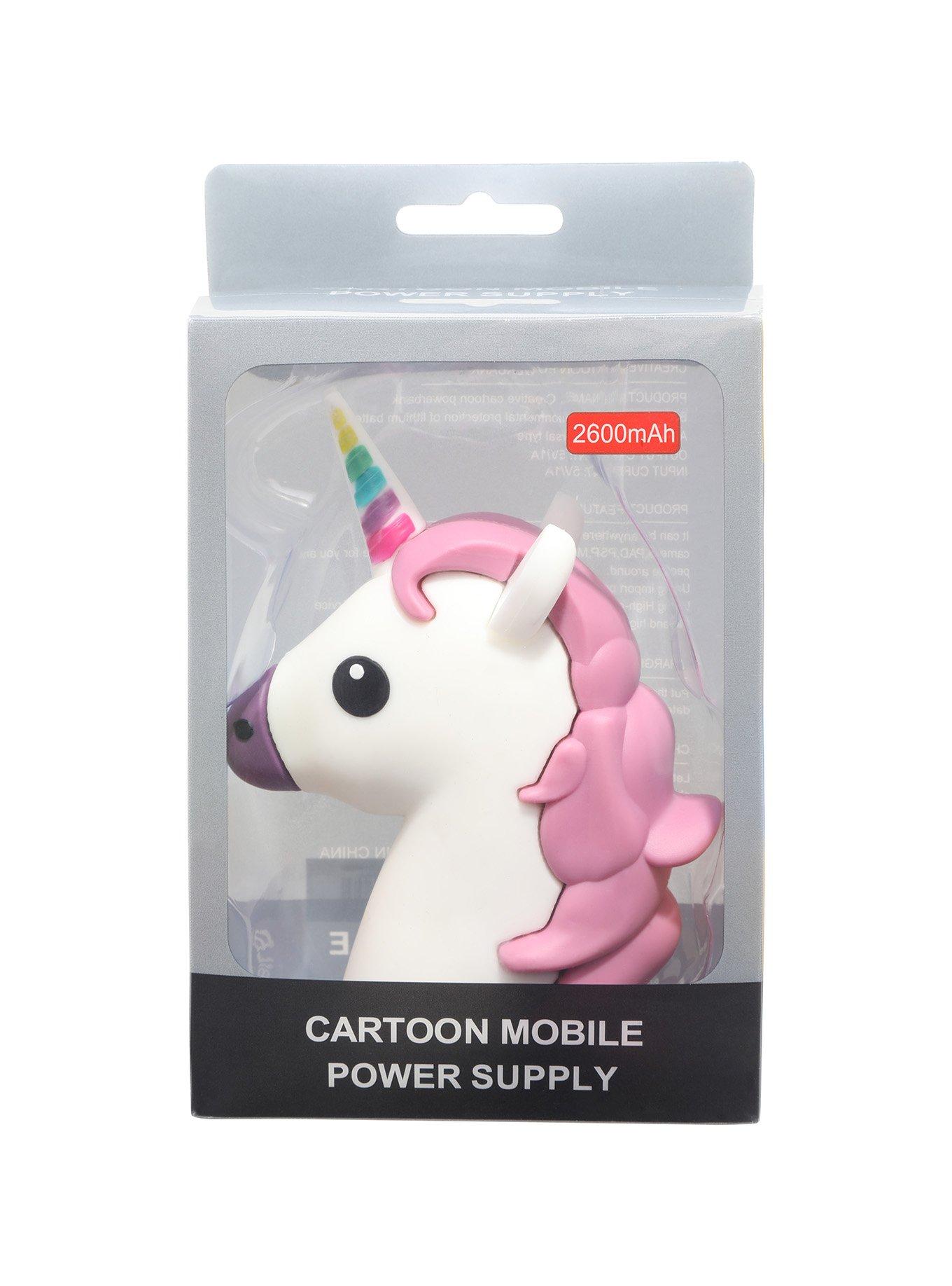 Unicorn Emoji Mobile Power Bank, , alternate
