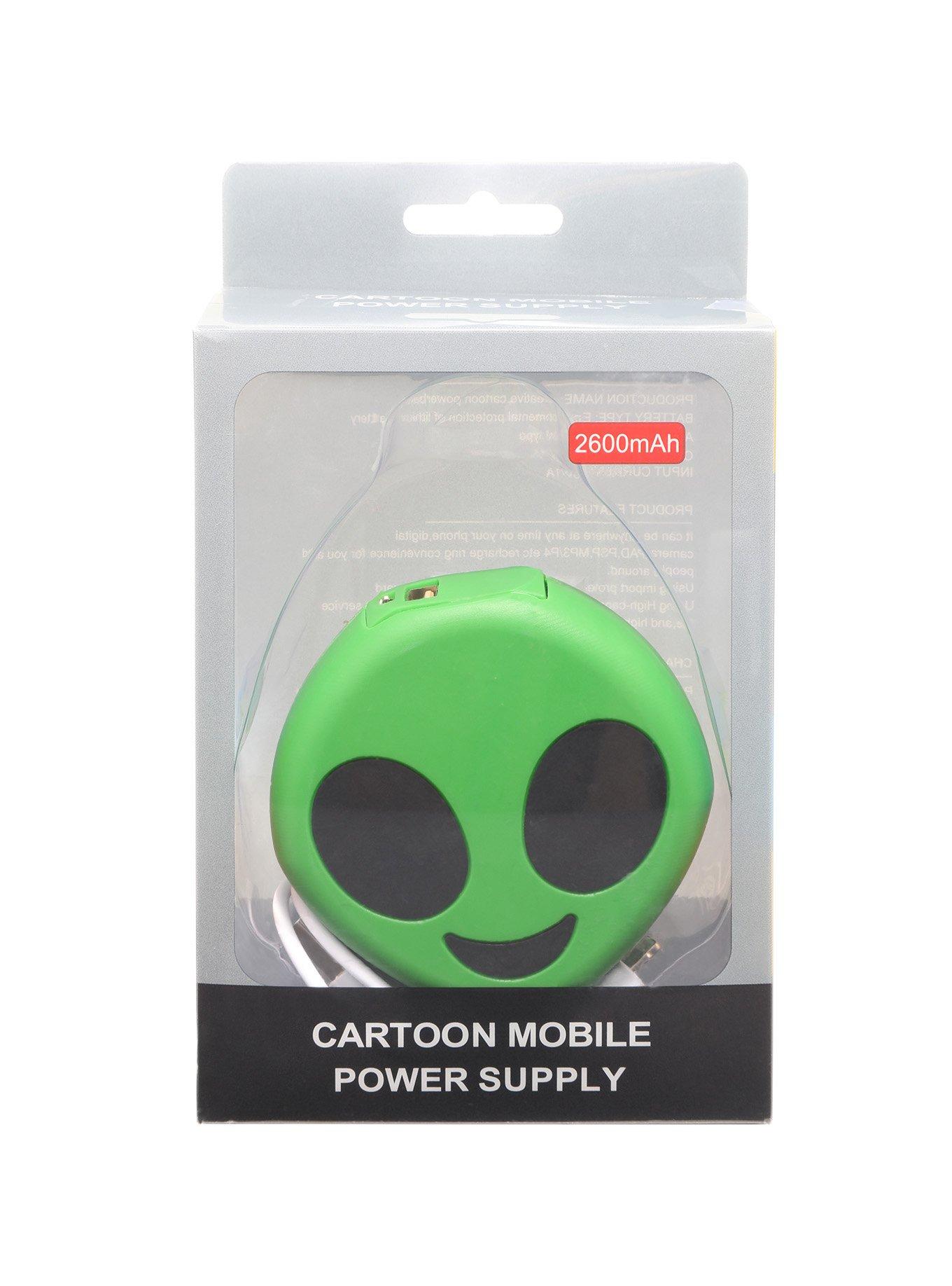 Alien Emoji Mobile Power Bank, , alternate