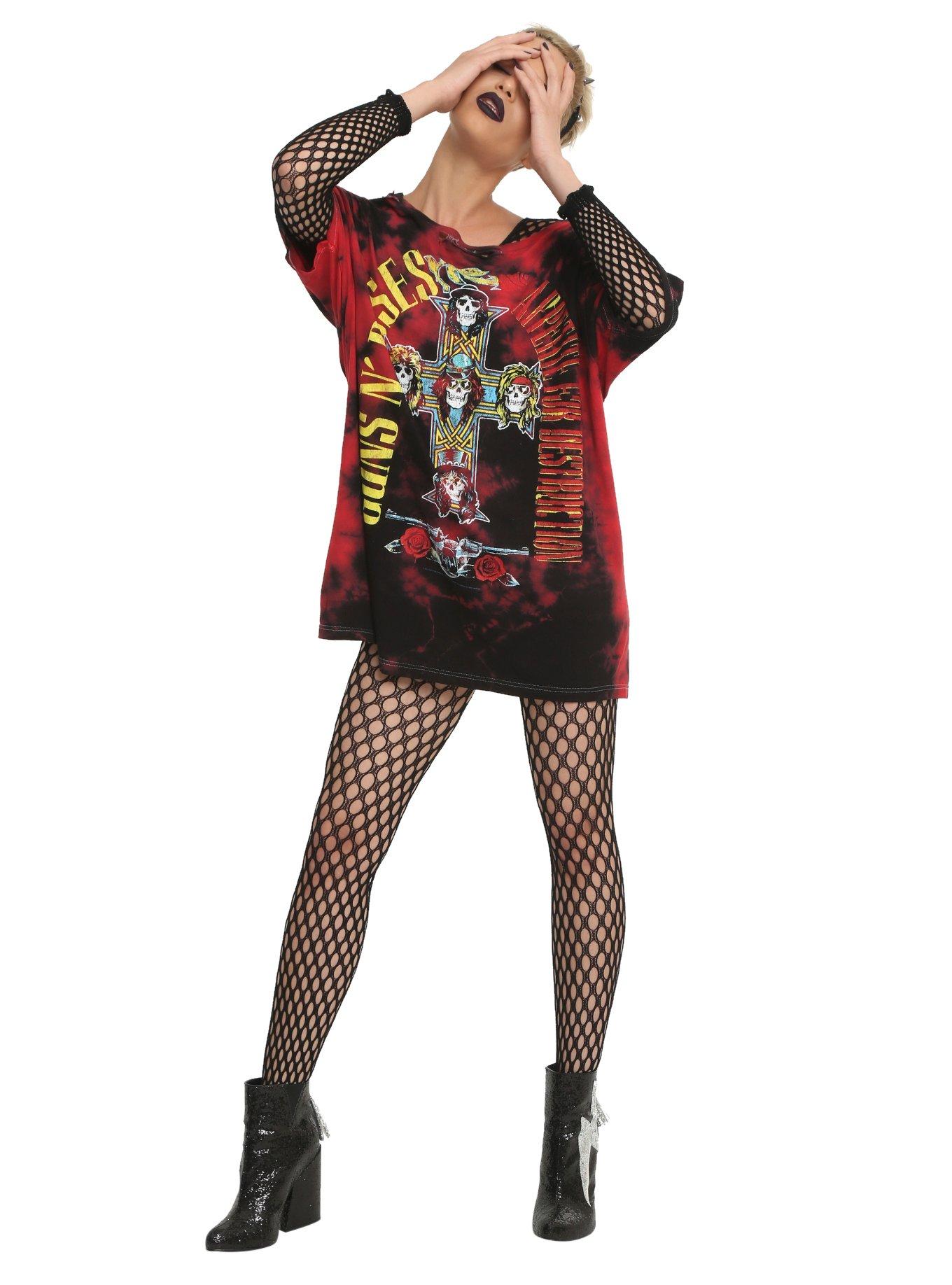 Black Circle Fishnet Bodysuit, , alternate