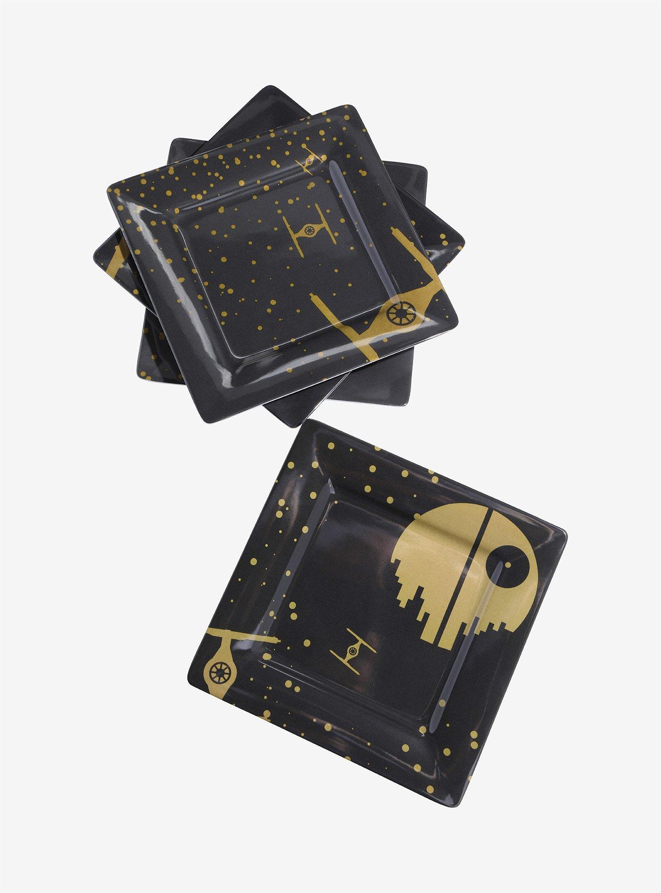 Star Wars Black & Gold Empire Plate Set, , alternate