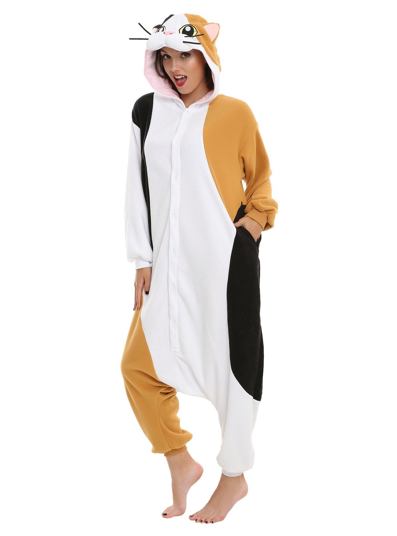 Calico Cat Kigurumi, , alternate