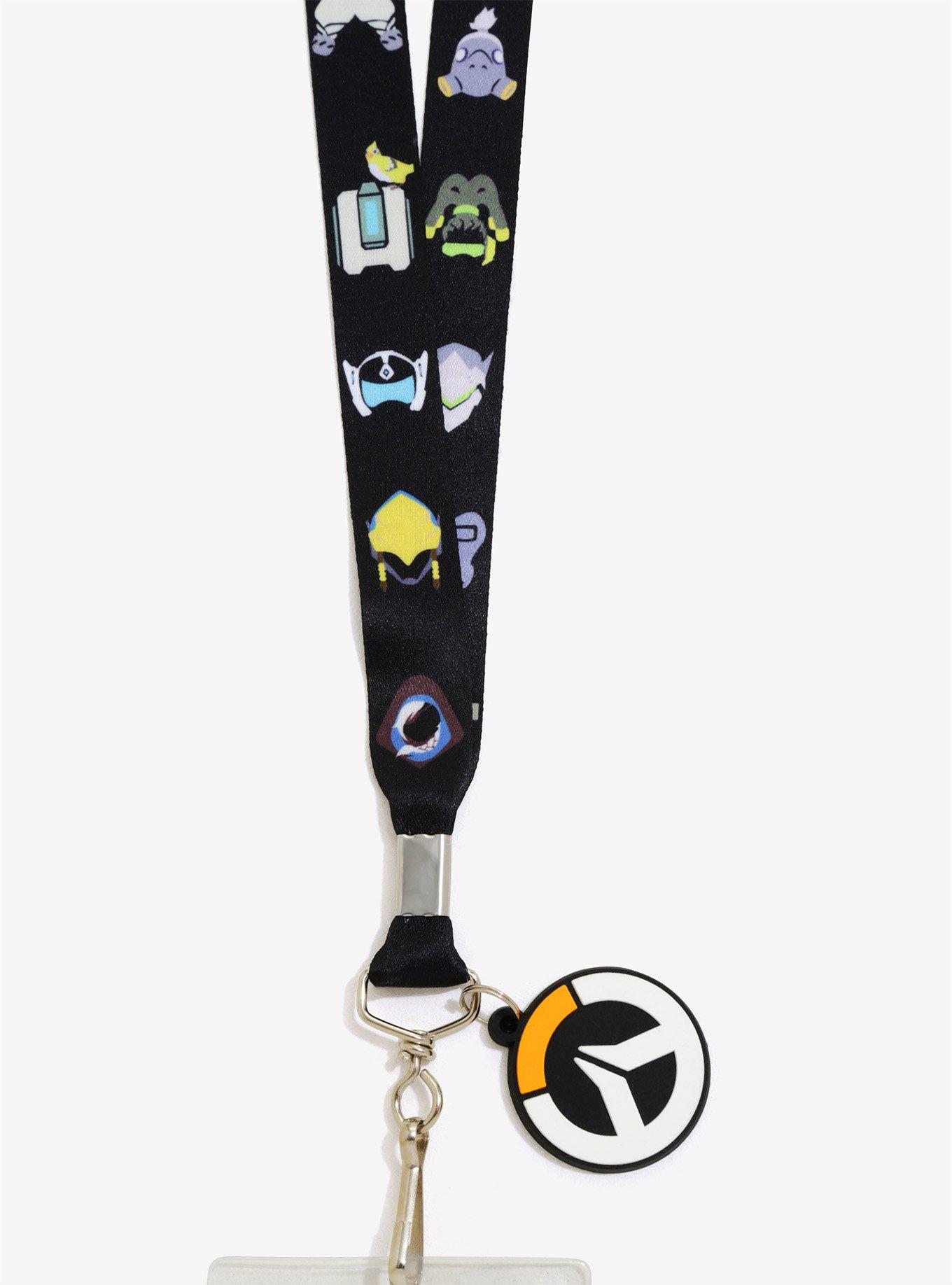 Overwatch Character Icons Lanyard, , alternate