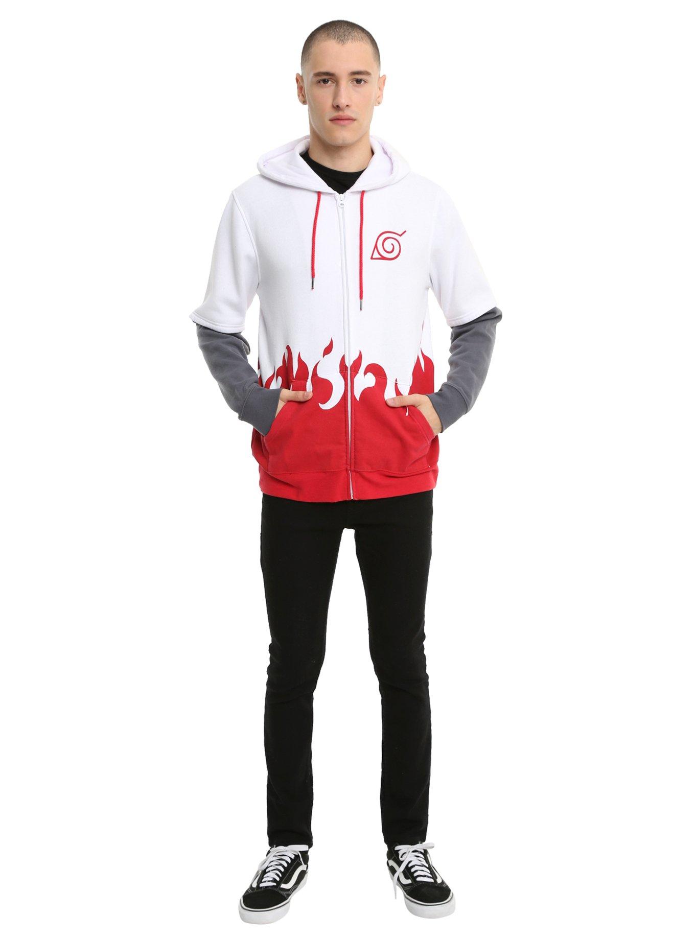 Naruto Shippuden Fourth Hokage Cosplay Hoodie, , alternate