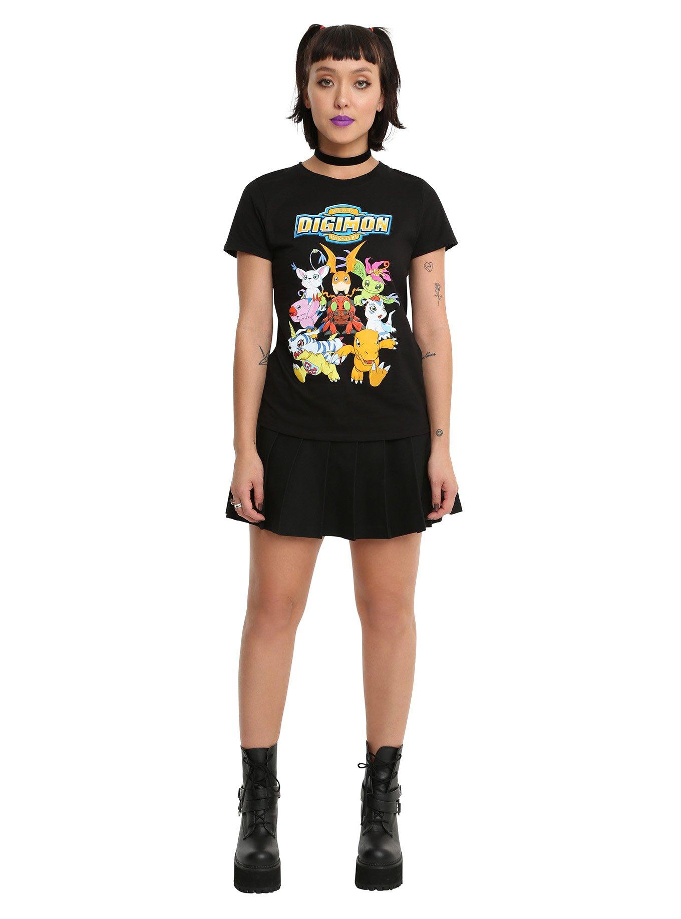 Digimon Digital Monsters Character Girls T-Shirt, , alternate