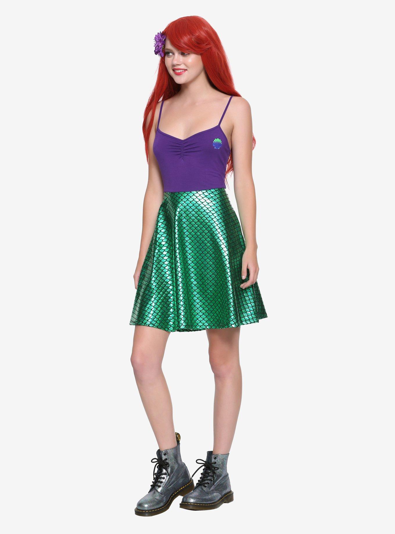 Disney The Little Mermaid Ariel At Sea Dress, GREEN, alternate