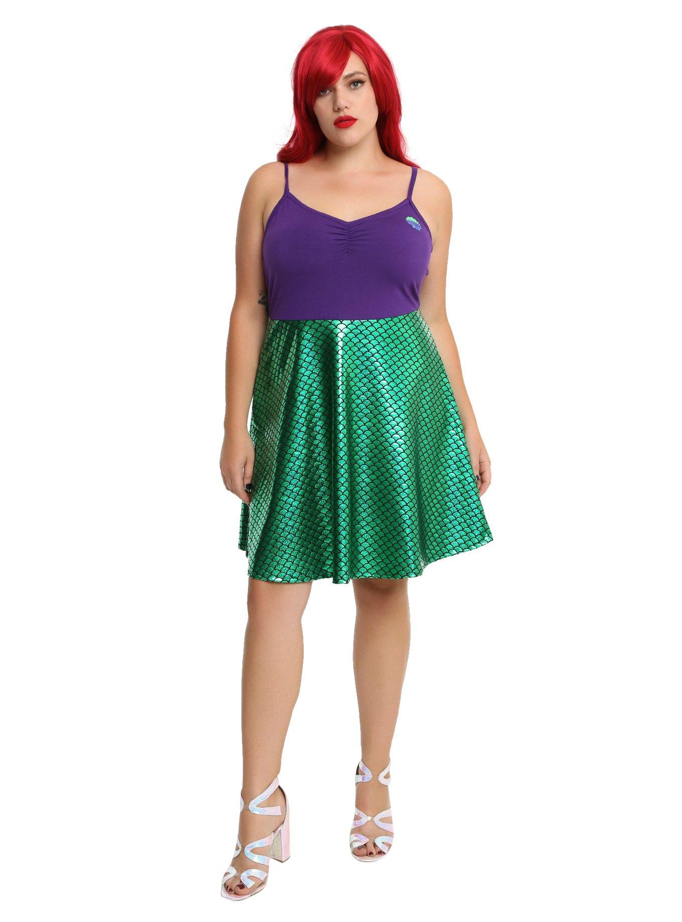 Disney The Little Mermaid Ariel At Sea Dress Plus Size, , alternate