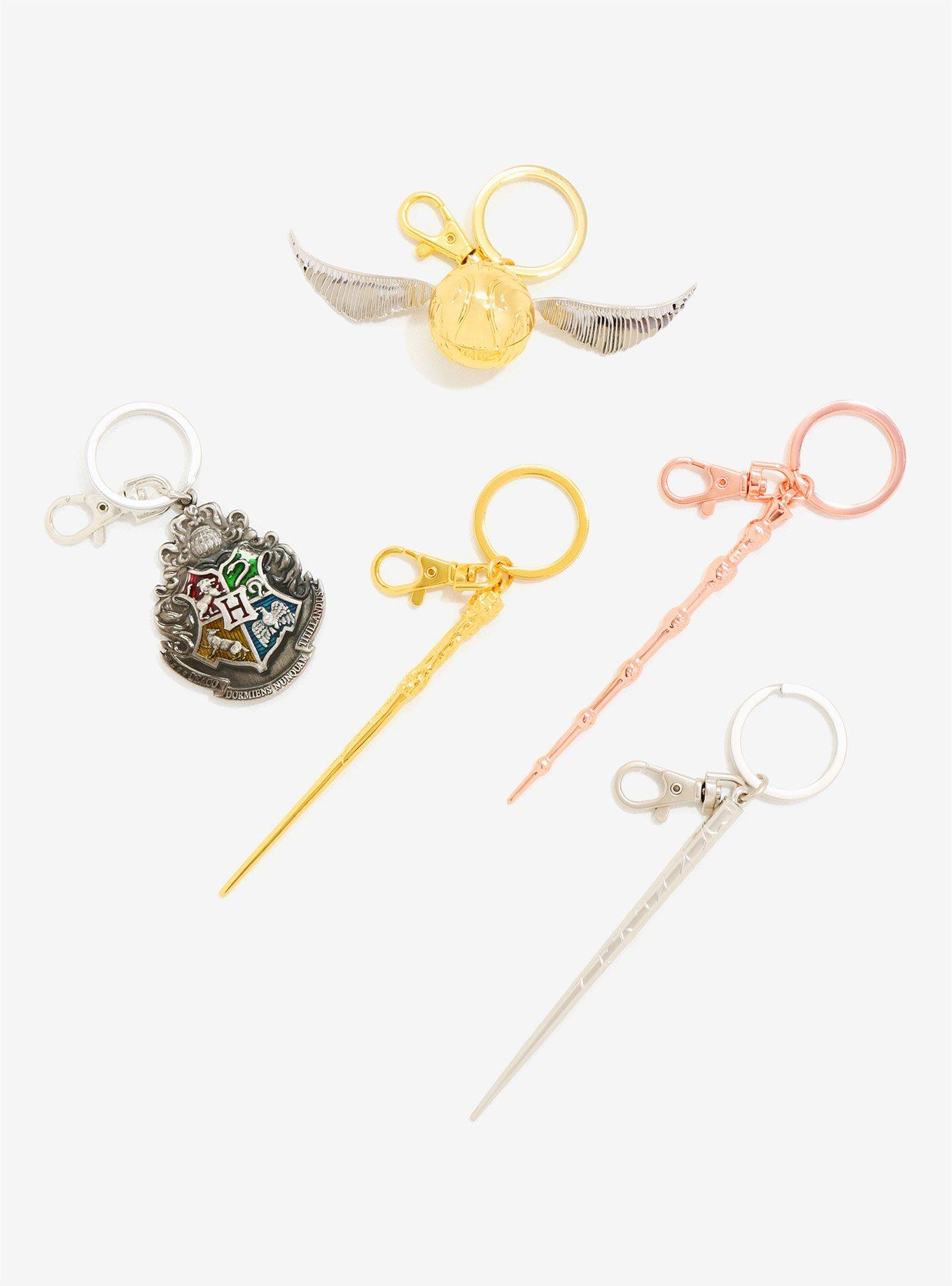 Harry Potter Pewter Key Chain Set - 2017 Summer Convention Exclusive, , alternate