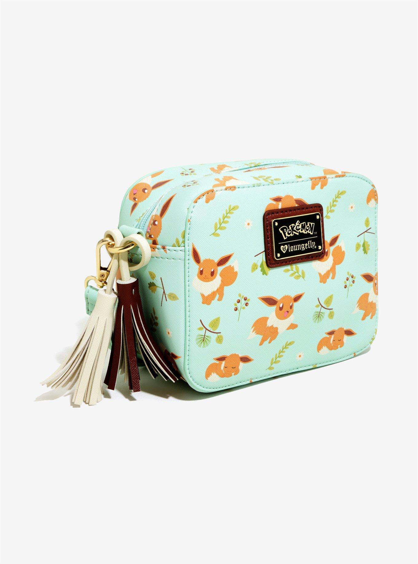 Loungefly Pok&eacute;mon Eevee Floral Crossbody Bag - BoxLunch Exclusive, , alternate