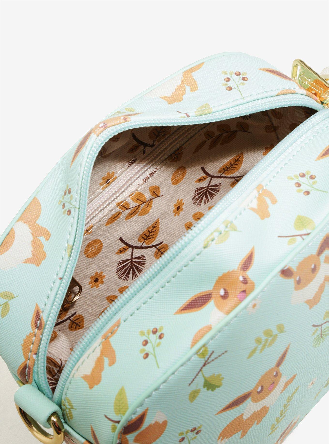 Loungefly Pok&eacute;mon Eevee Floral Crossbody Bag - BoxLunch Exclusive, , alternate