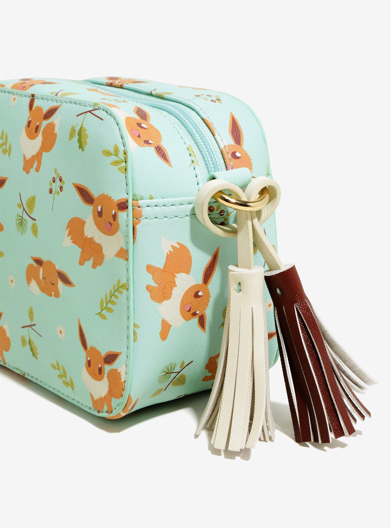 Loungefly Pok&eacute;mon Eevee Floral Crossbody Bag - BoxLunch Exclusive, , alternate