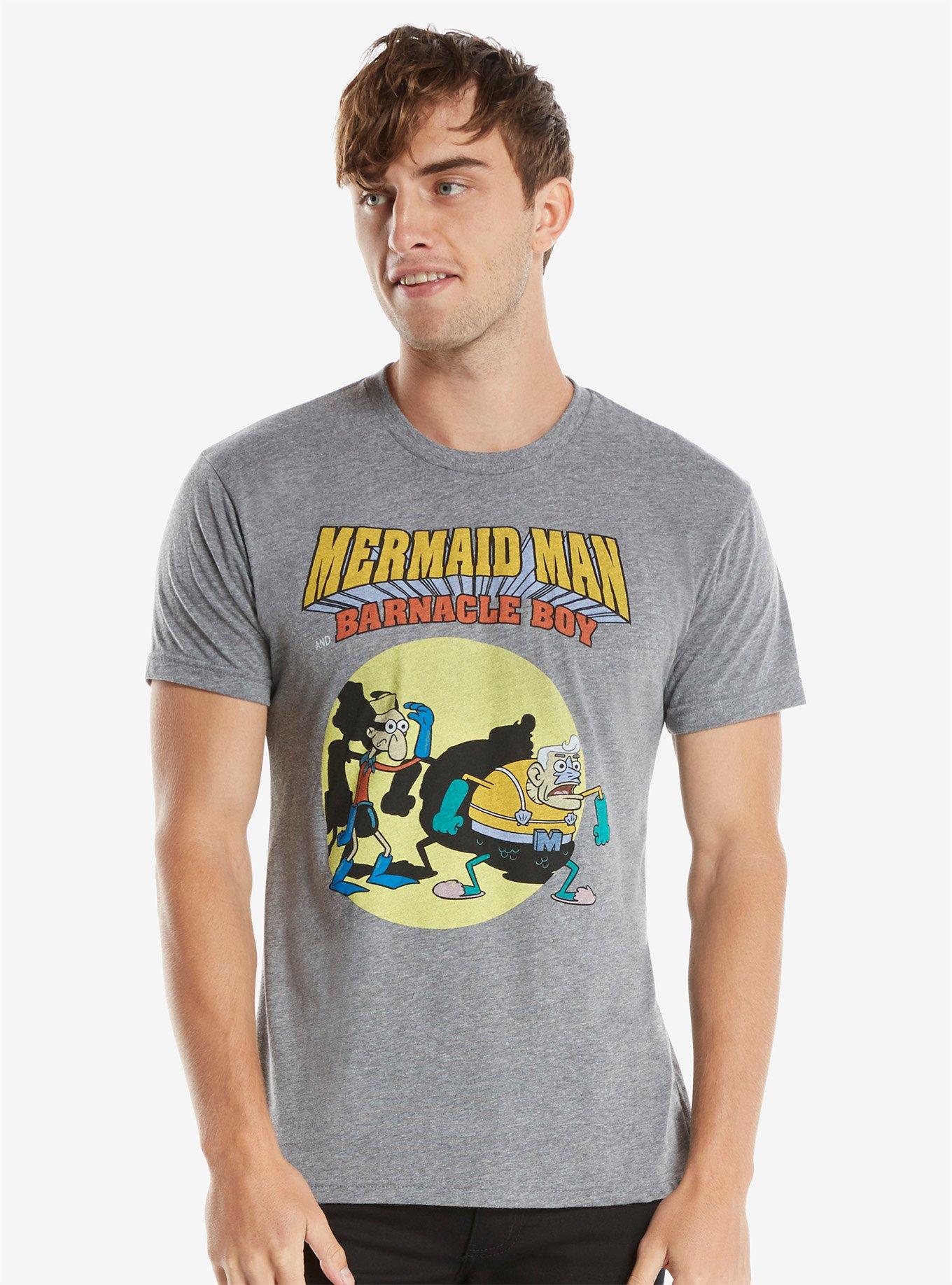 SpongeBob SquarePants Mermaid Man And Barnacle Boy T-Shirt, , alternate