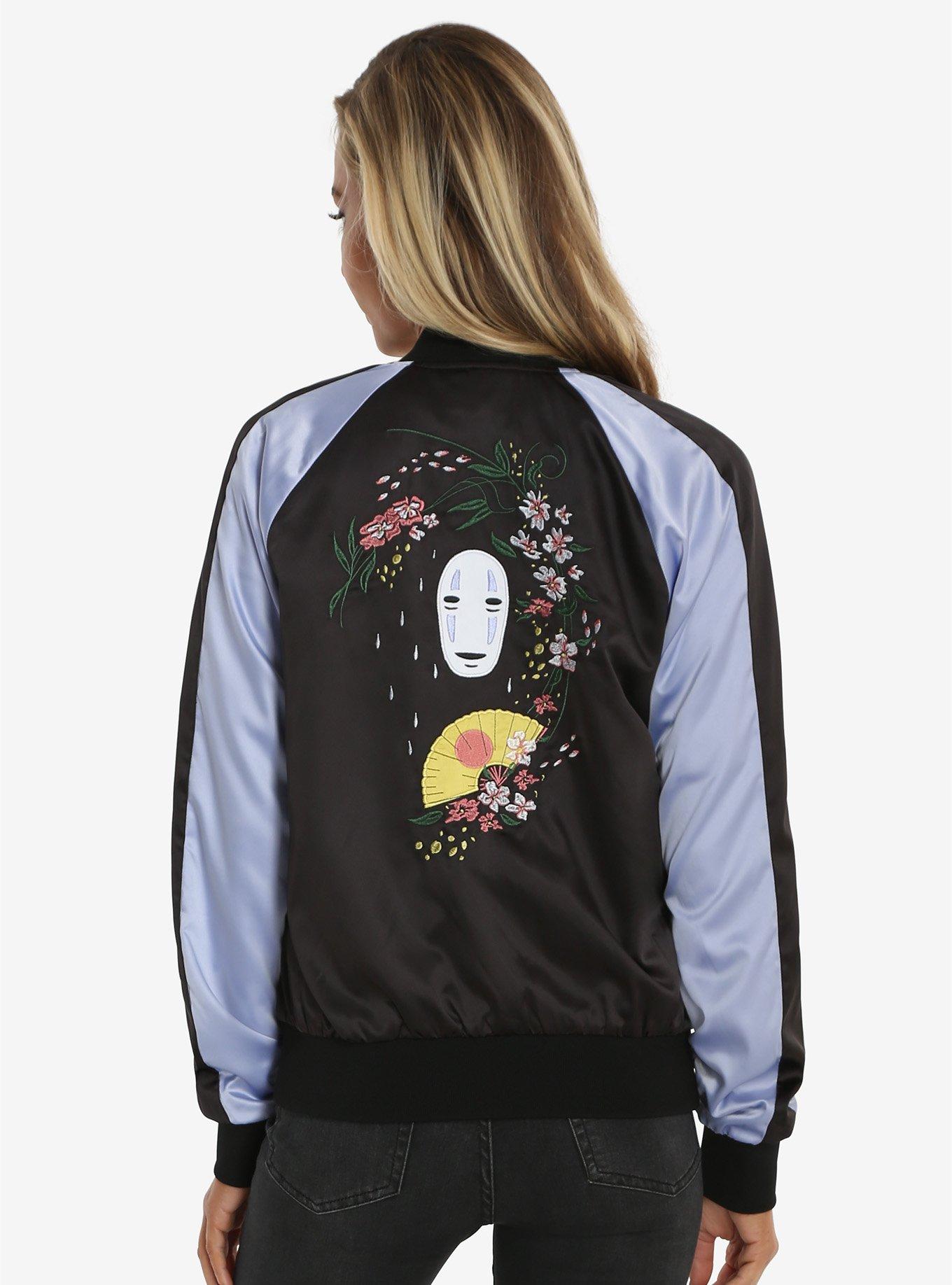 Her Universe Studio Ghibli Spirited Away No Face Souvenir Jacket, , alternate
