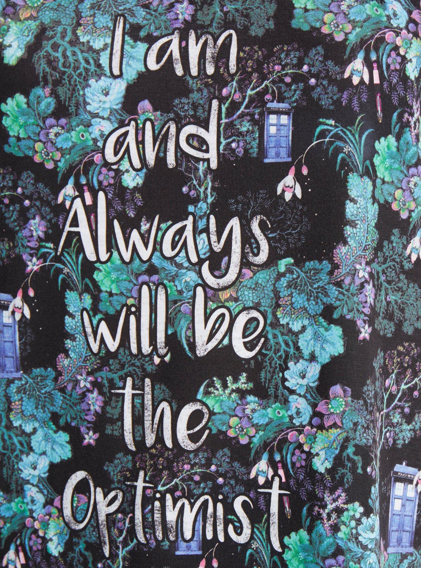 Her Universe Doctor Who Floral TARDIS Womens Tank Top, , alternate