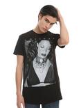 Aaliyah Black & White Photo T-Shirt, , alternate