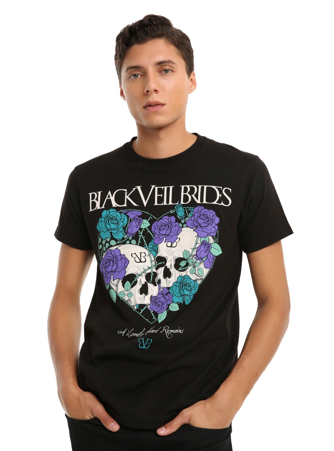 Black Veil Brides Lonely Heart T-Shirt, , alternate