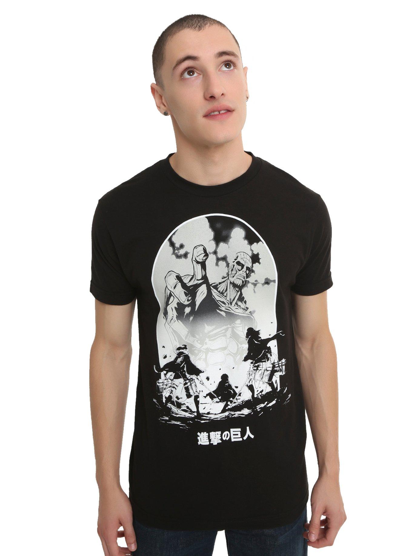 Attack On Titan Colossal Titan Attack T-Shirt, , alternate