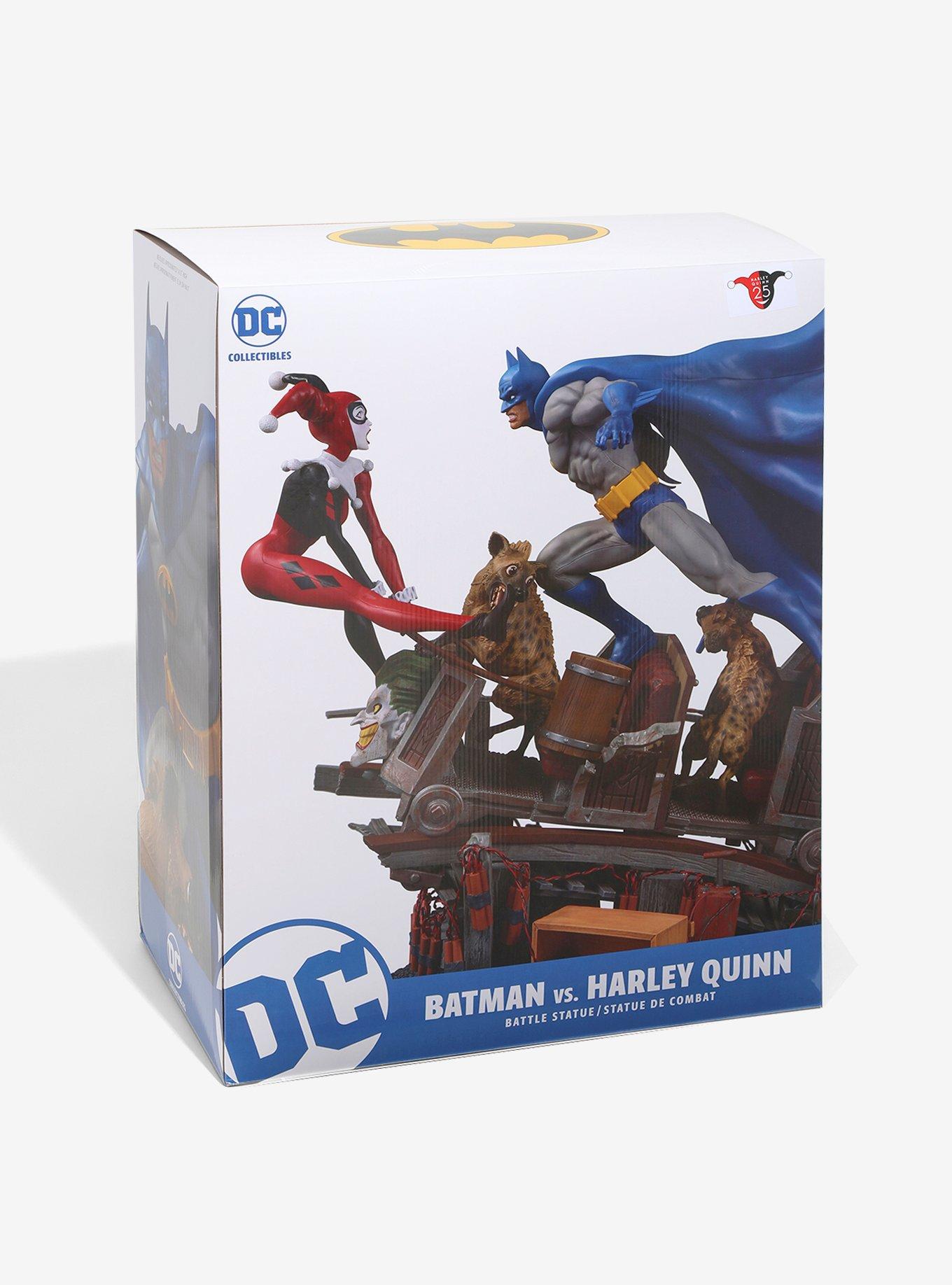 DC Collectibles Batman Vs. Harley Quinn Battle Statue, , alternate