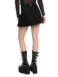Tripp Black Pleated Belted Skirt, , alternate