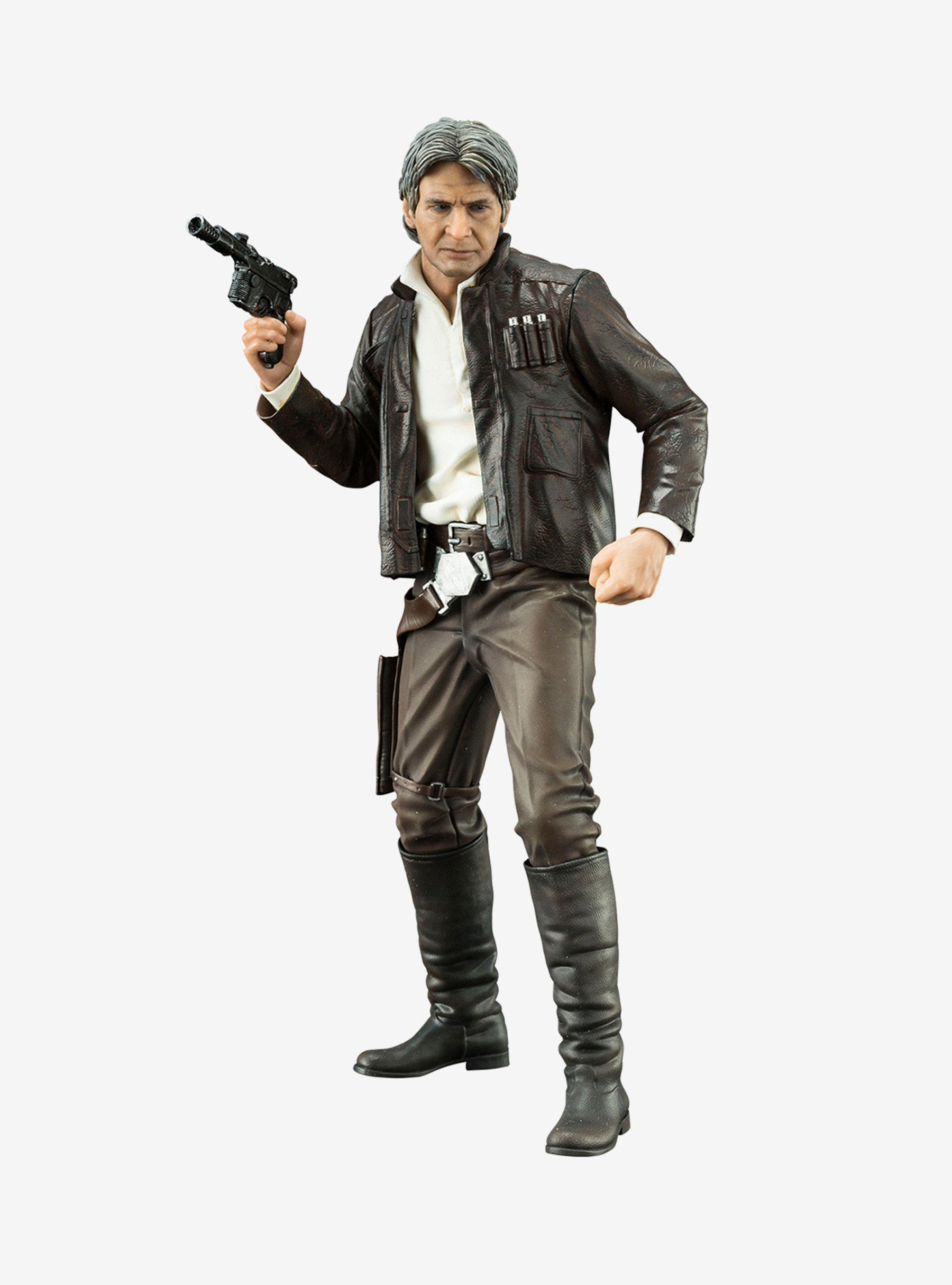 Star Wars: The Force Awakens Han Solo And Chewbacca ARTFX+ Statue Set, , alternate