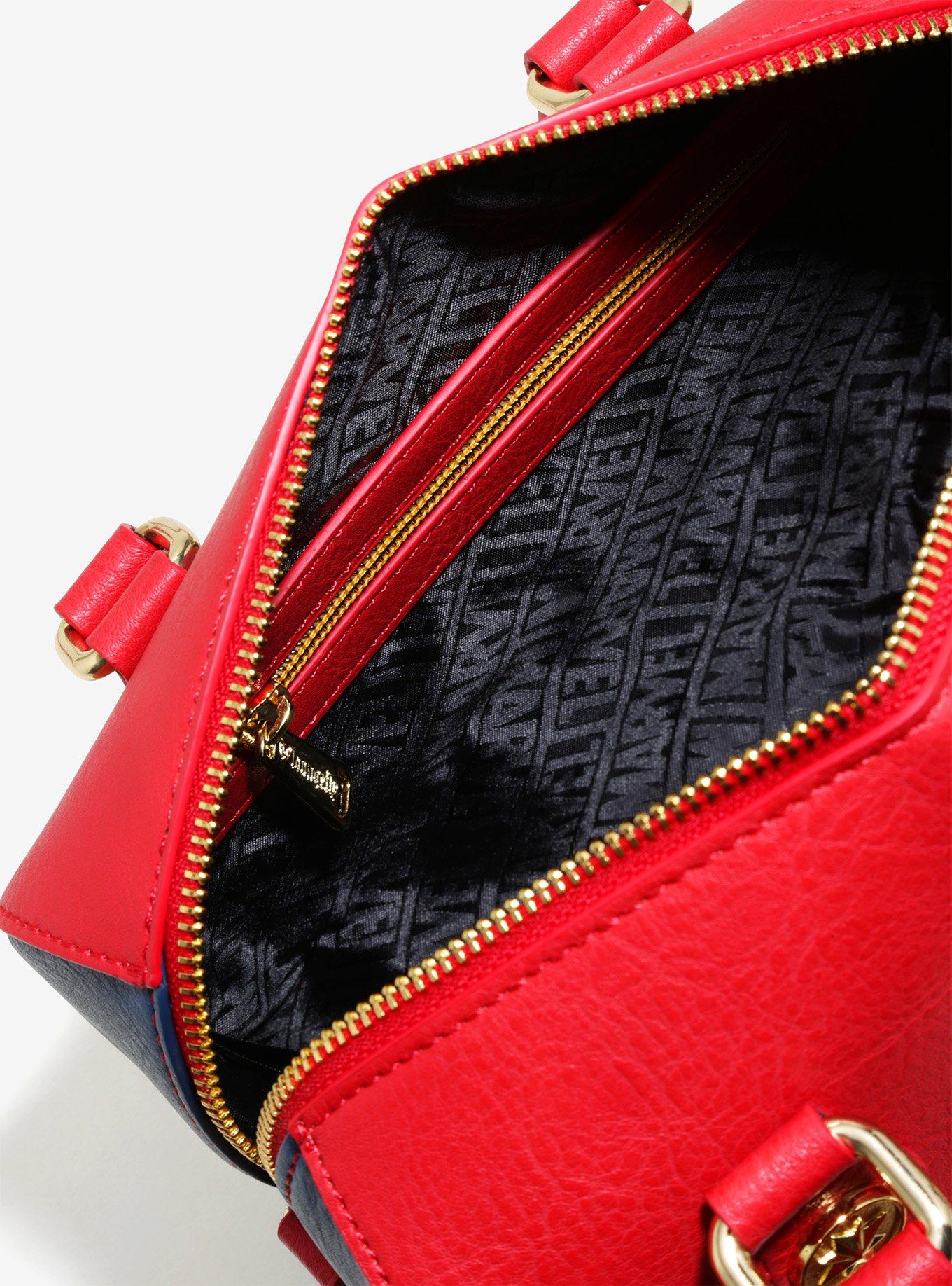 Loungefly Marvel Captain Marvel Crossbody Satchel Bag, , alternate