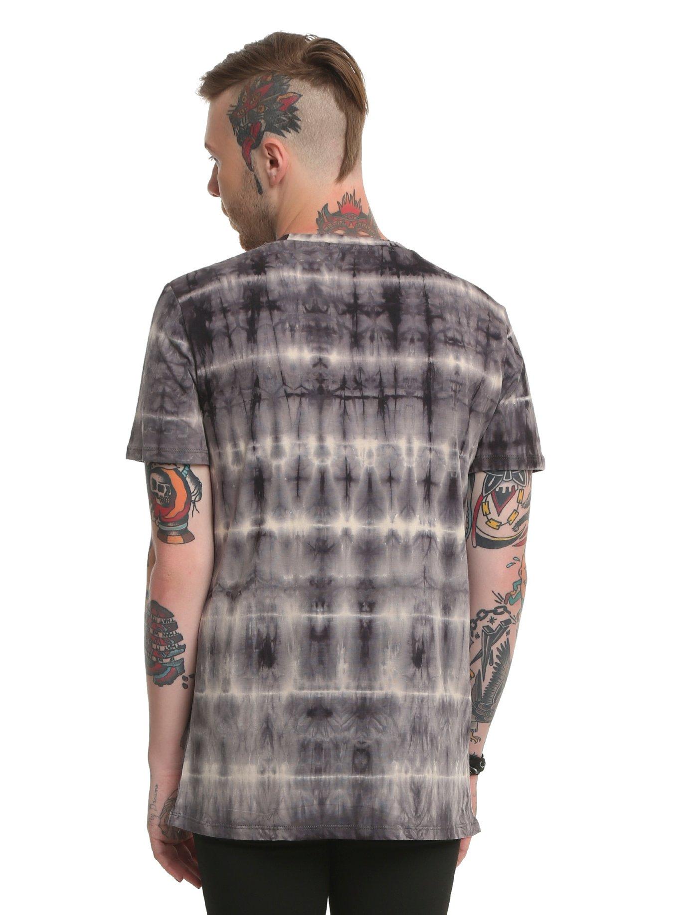 Black Tie Dye T-Shirt, , alternate
