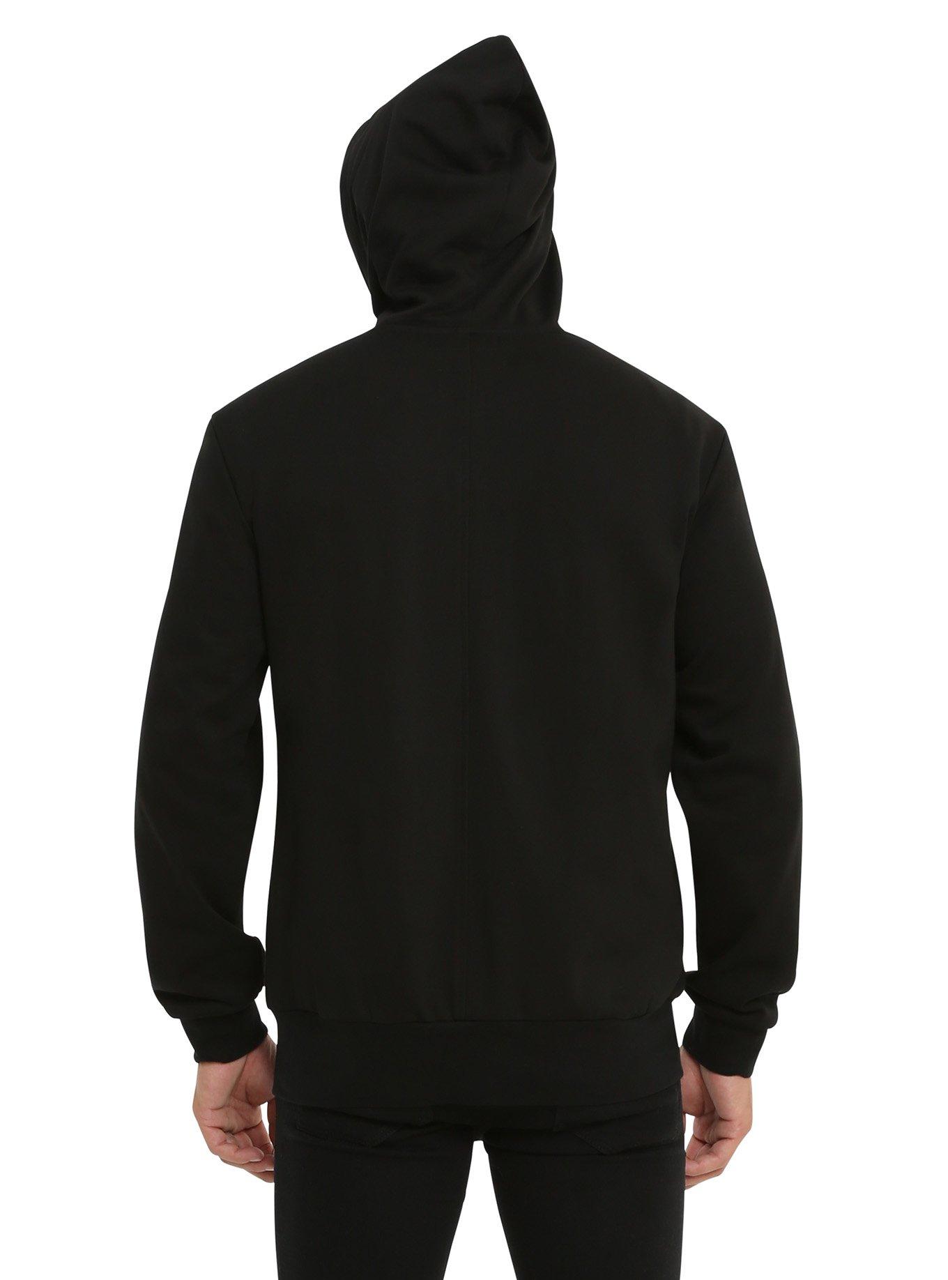 Tripp Black Strap D-Ring Hoodie, , alternate