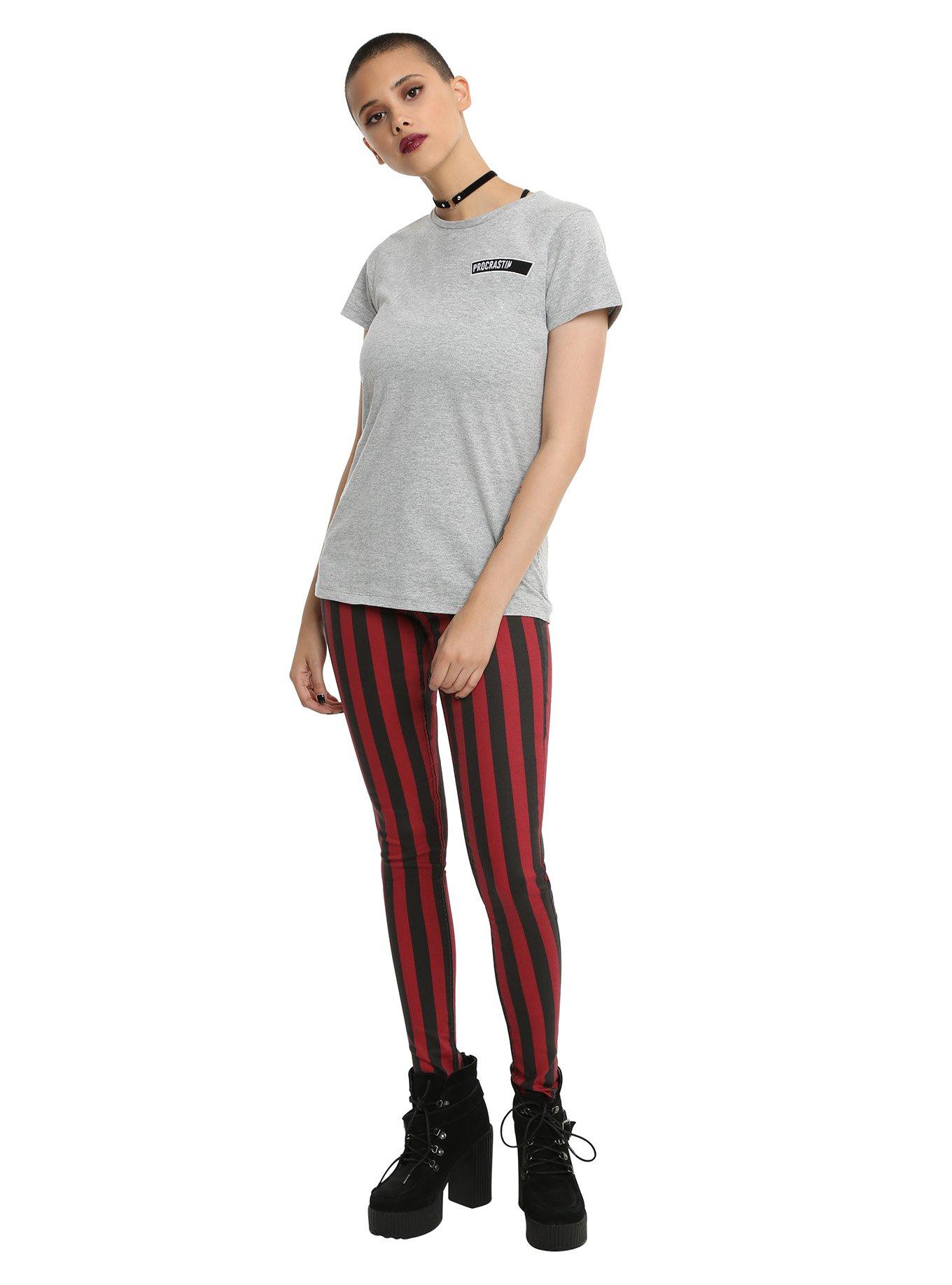Procrastin Patch Girls T-Shirt, , alternate - view 2