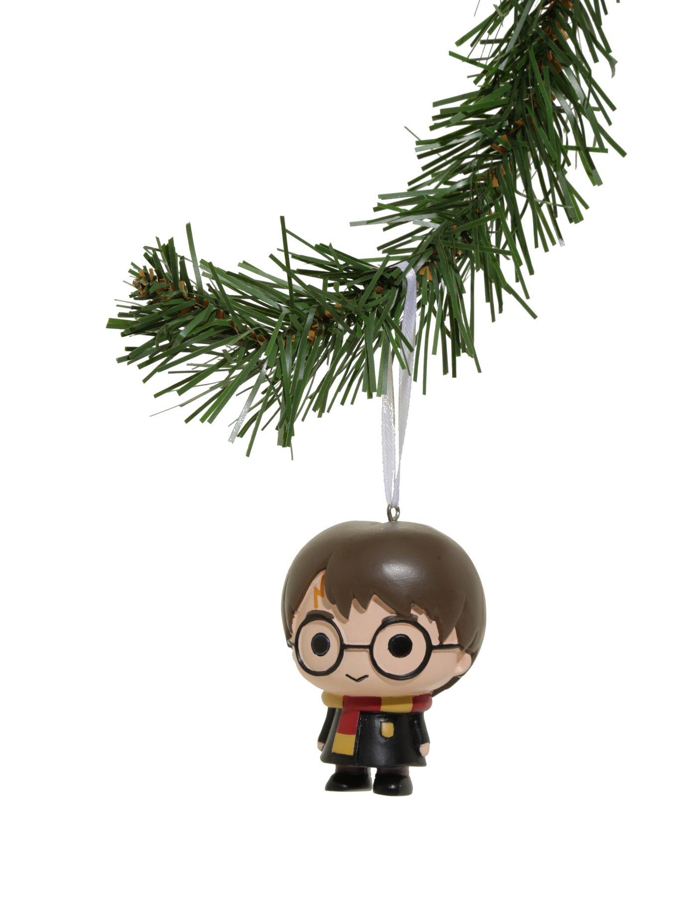 Harry Potter Chibi Ron Harry & Hermione Ornament Set, , alternate