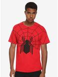 Marvel Spider-Man: Homecoming Logo Web T-Shirt, RED, alternate