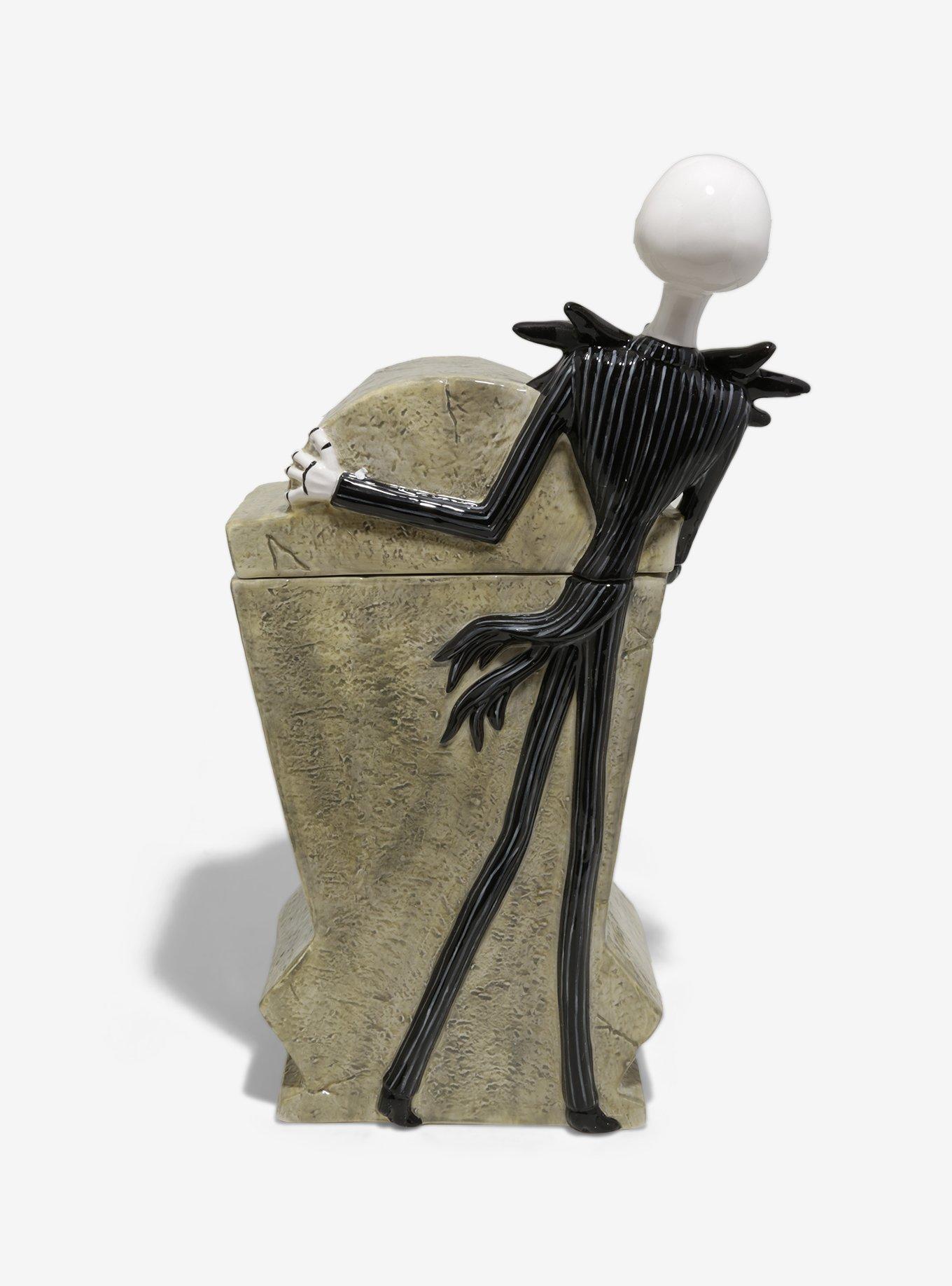 The Nightmare Before Christmas Jack Skellington Tombstone Cookie Jar, , alternate