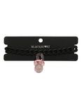 Blackheart Plastic Pacifier Chain Choker Black, , alternate