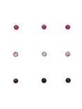 Pink CZ & Synthetic Opal Nose Stud 9 Pack, , alternate
