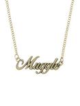 Fantastic Beasts And Where To Find Them Muggle Nameplate Necklace, , alternate